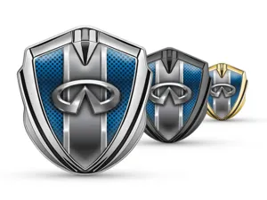 Infiniti Emblem Silikon Abzeichen Tuning Stil Glänzend Top